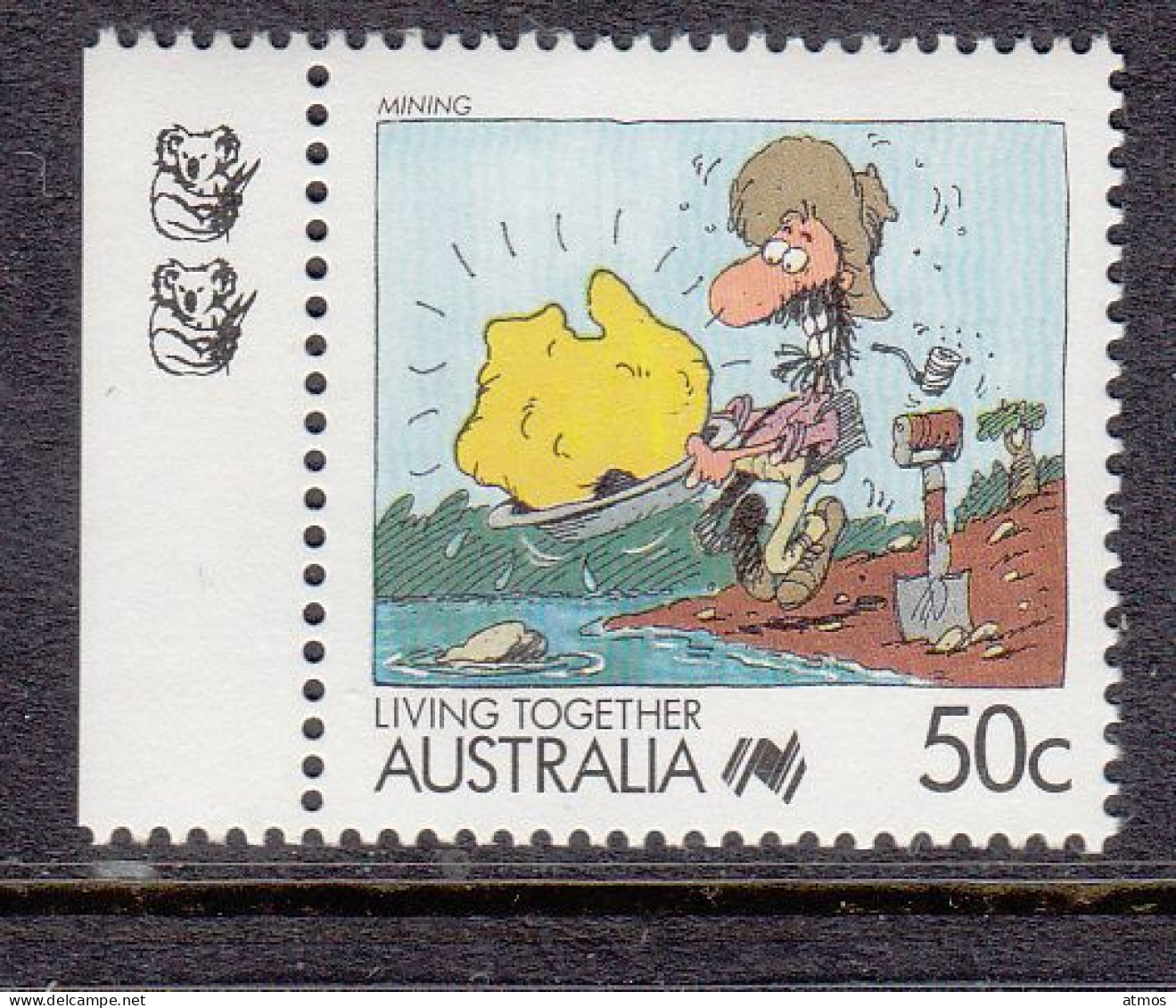 Australia MNH Michel Nr 1087 From 1988 Reprint 2 Koala - Ungebraucht