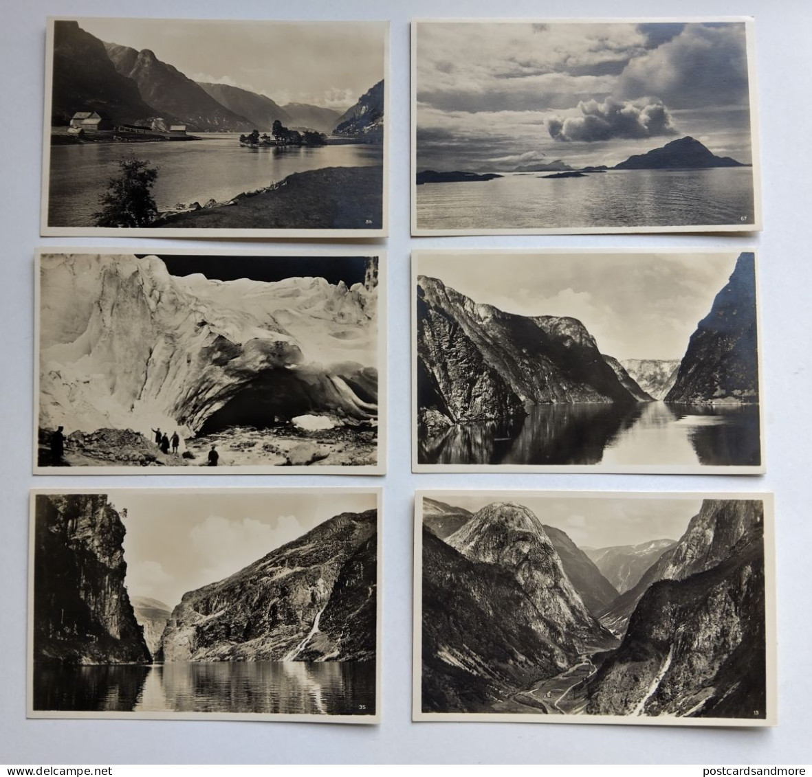 Norway Lot Of 66 Postcards 1920-1950 - Norvège