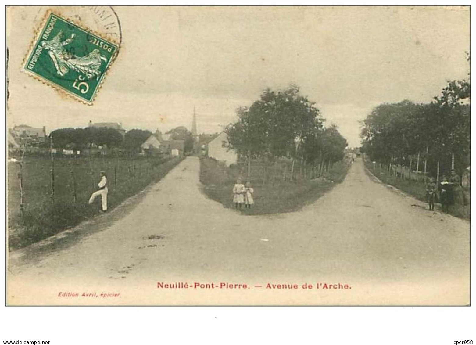 37.NEUILLE-PONT-PIERRE.n°58.AVENUE DE L'ARCHE - Neuillé-Pont-Pierre