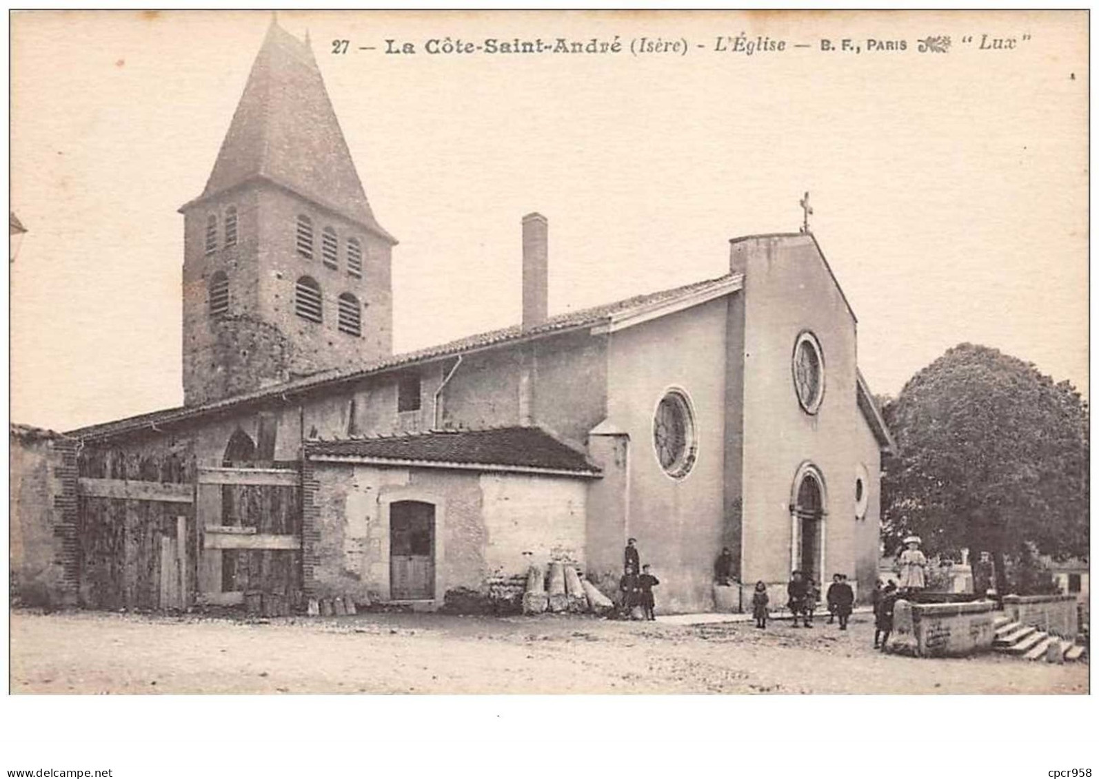 38 . N°48917 . La Cote Saint André . L Eglise - La Côte-Saint-André