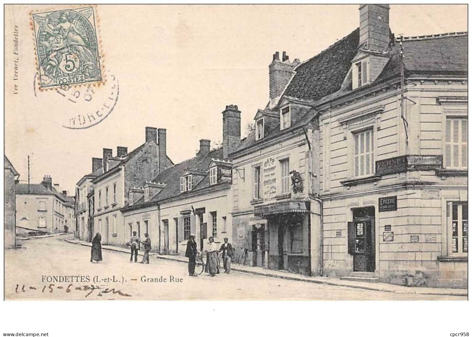 37 . N°48904 . Fondettes . Grande Rue - Fondettes