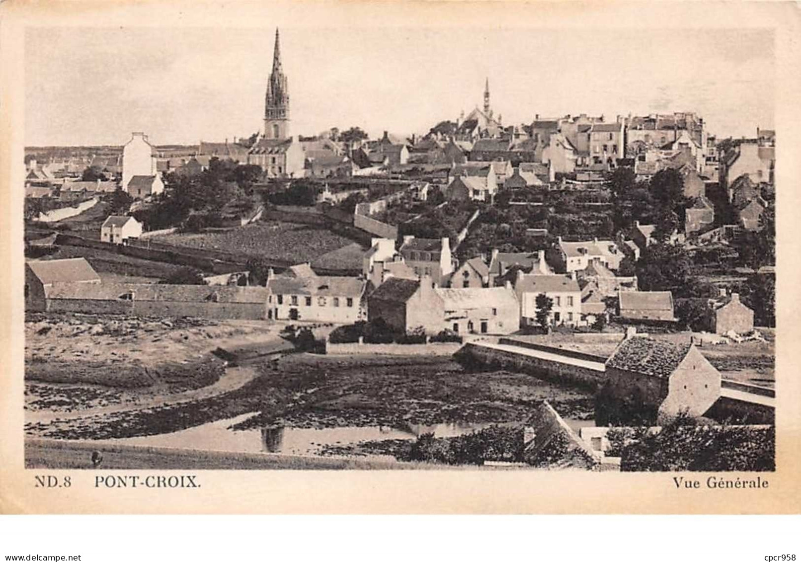 29.n°56965.pont Croix.vue Générale - Pont-Croix