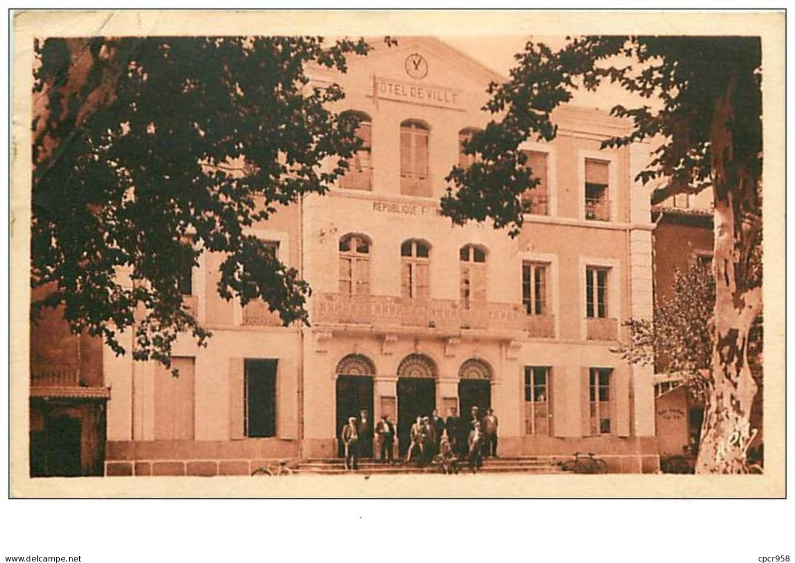 30.BESSEGES.n°41.L'HOTEL DE VILLE - Bessèges