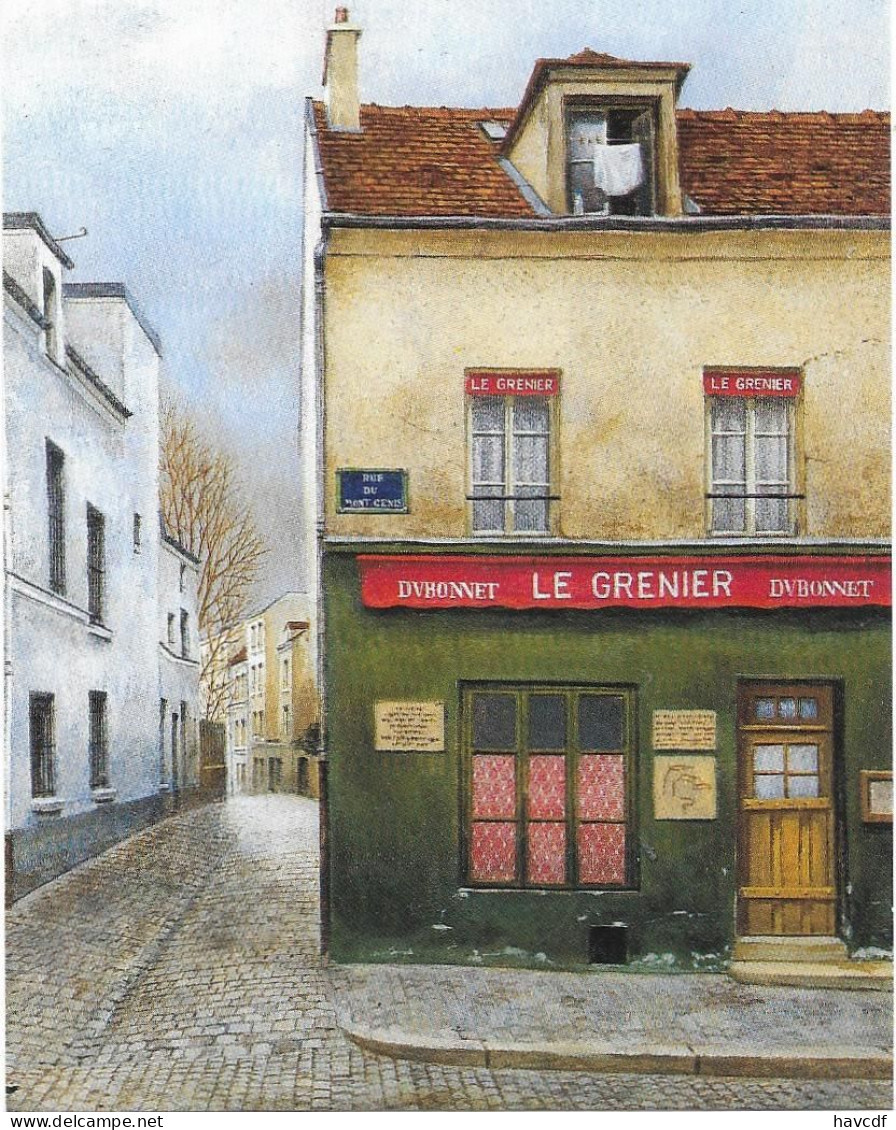 CPM - CLAUDE AUBERT EDITEUR - RF 69 - LE GRENIER, Par  ANDRE RENOUX - Cafés