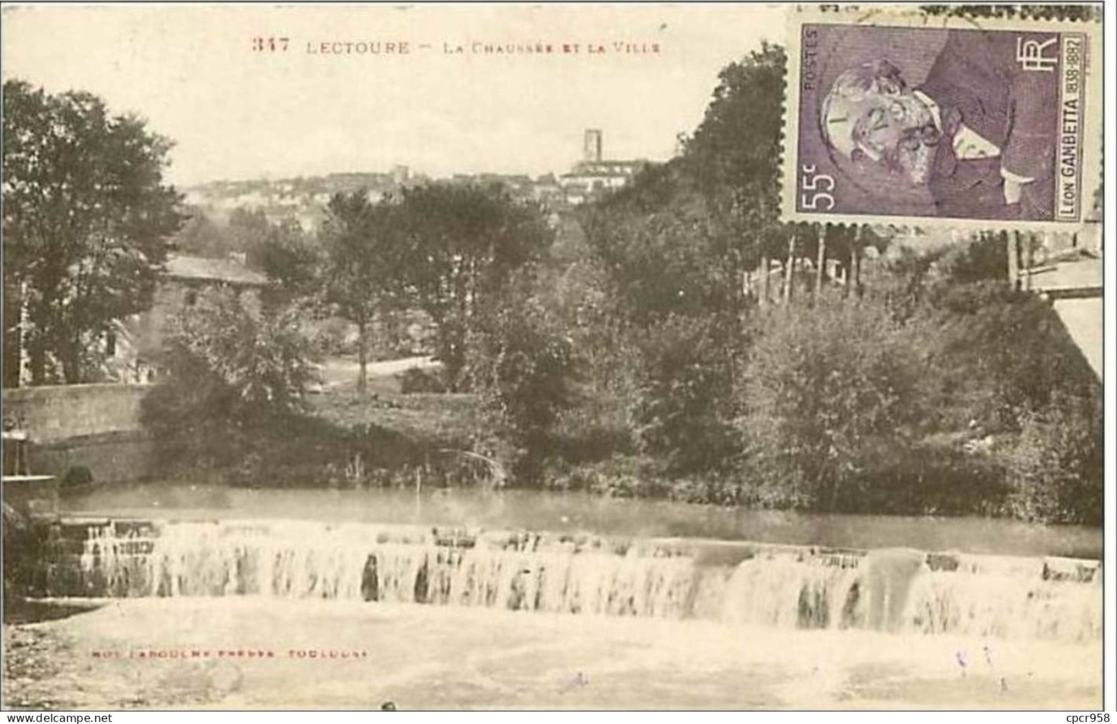 32.LECTOURE.LA CHAUSSEE ET LA VILLE - Lectoure