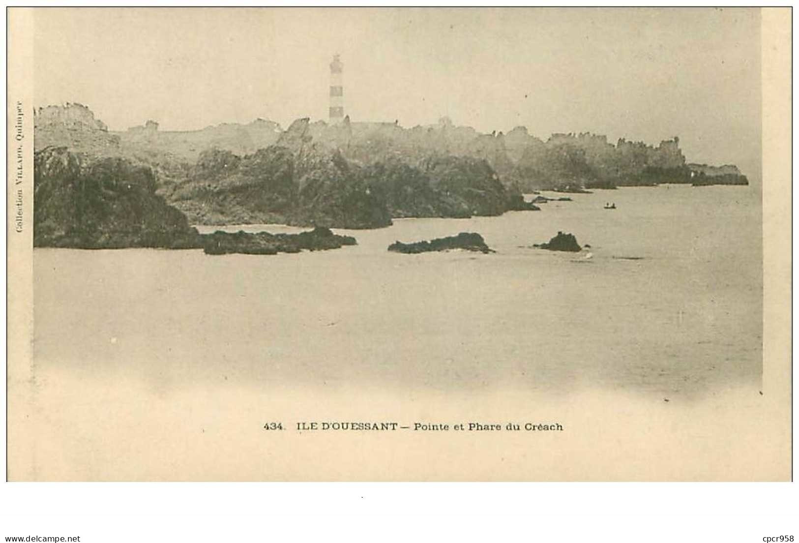 29 .n°40111 . Ouessant  .  Pointe Et Phare Du Creach - Ouessant