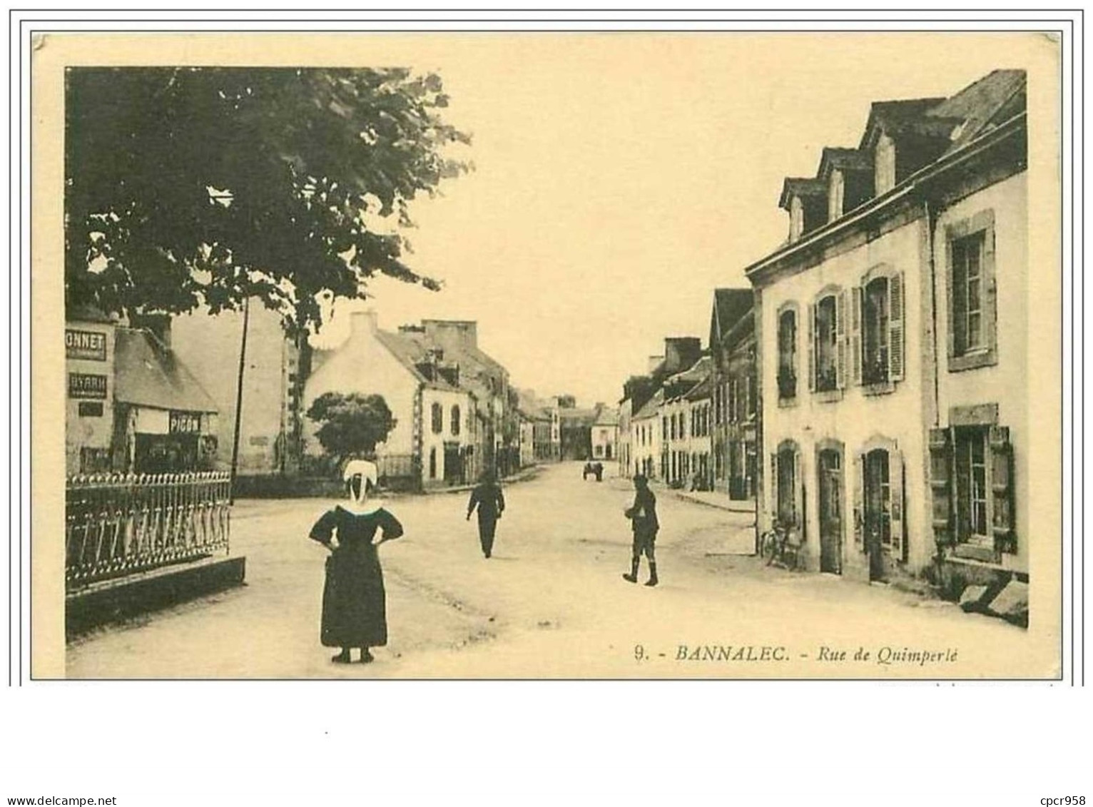 29.BANNALEC.RUE DE QUIMPERLE - Bannalec