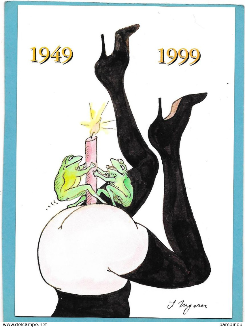 TOMI UNGERER - Erotisme - Fesses, Grenouilles, Bougie - Fête Anniversaire 1949-1999 - Ungerer