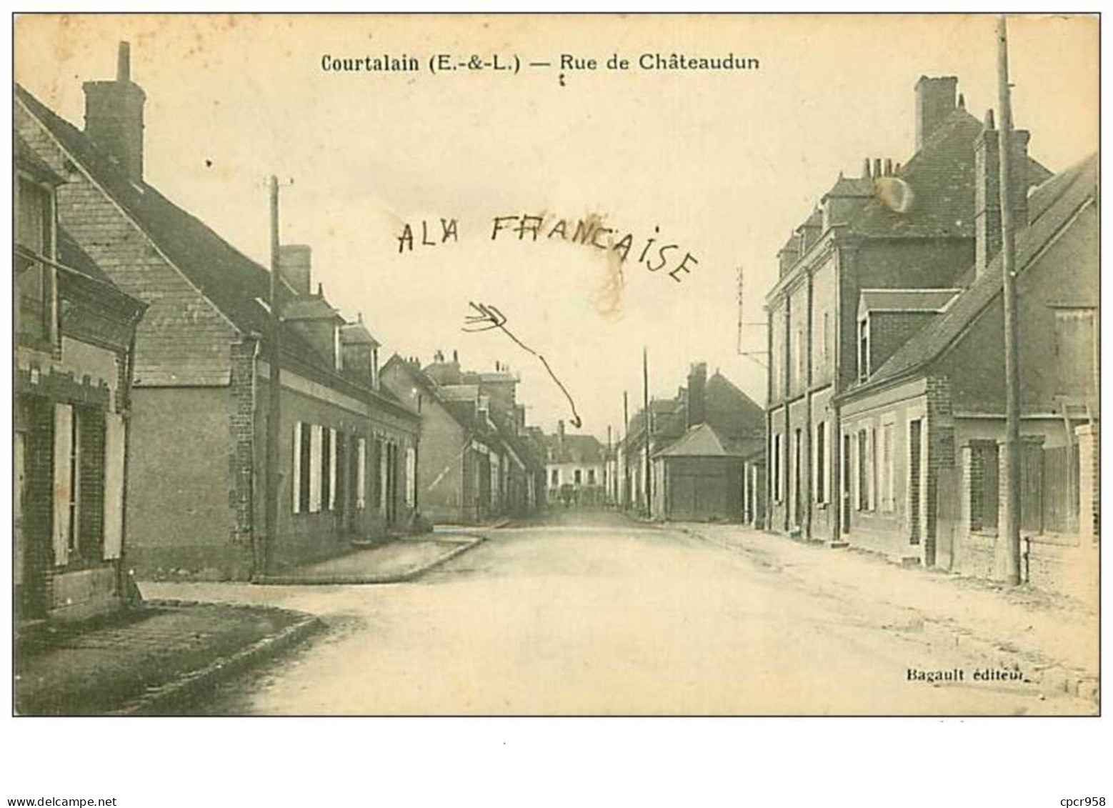 28.COURTALAIN.n°33.RUE DE CHATEAUDUN - Courtalain