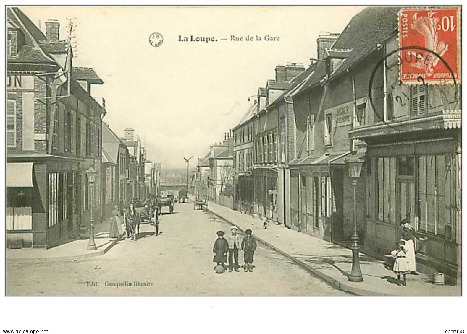 28.LA LOUPE.n°47.RUE DE LA GARE - La Loupe