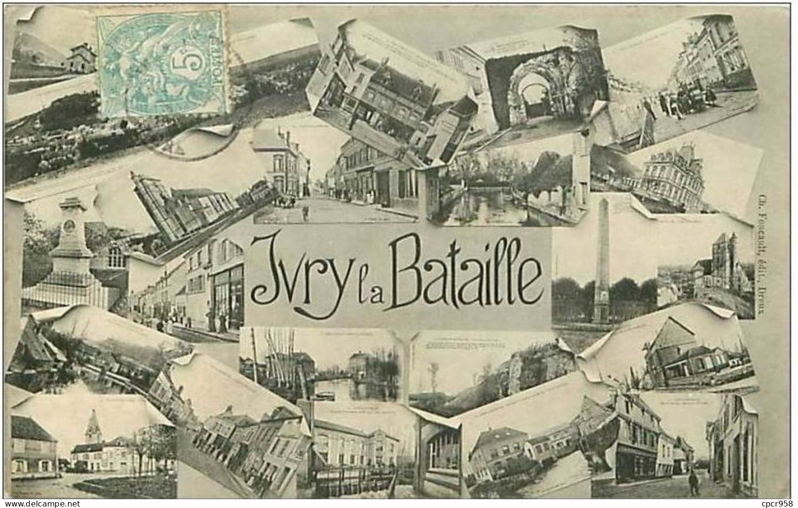 27.IVRY LA BATAILLE.MULTI VUES - Ivry-la-Bataille