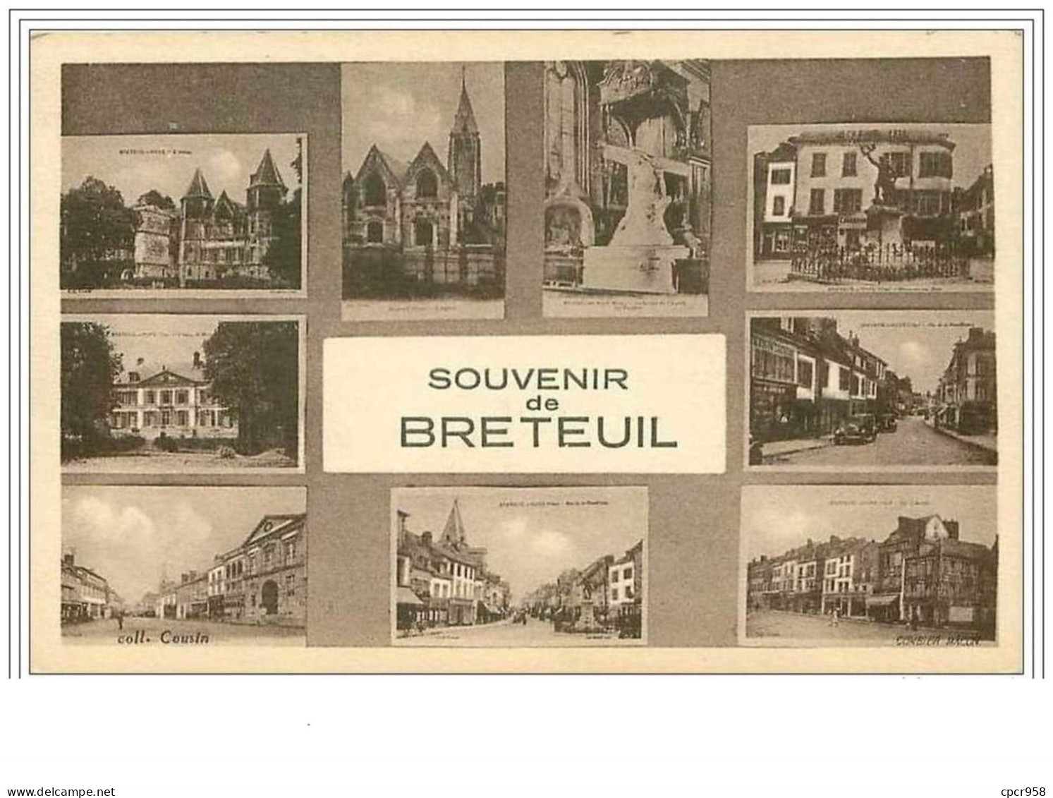 27.BRETEUIL.SOUVENIR DE BRETEUIL - Breteuil