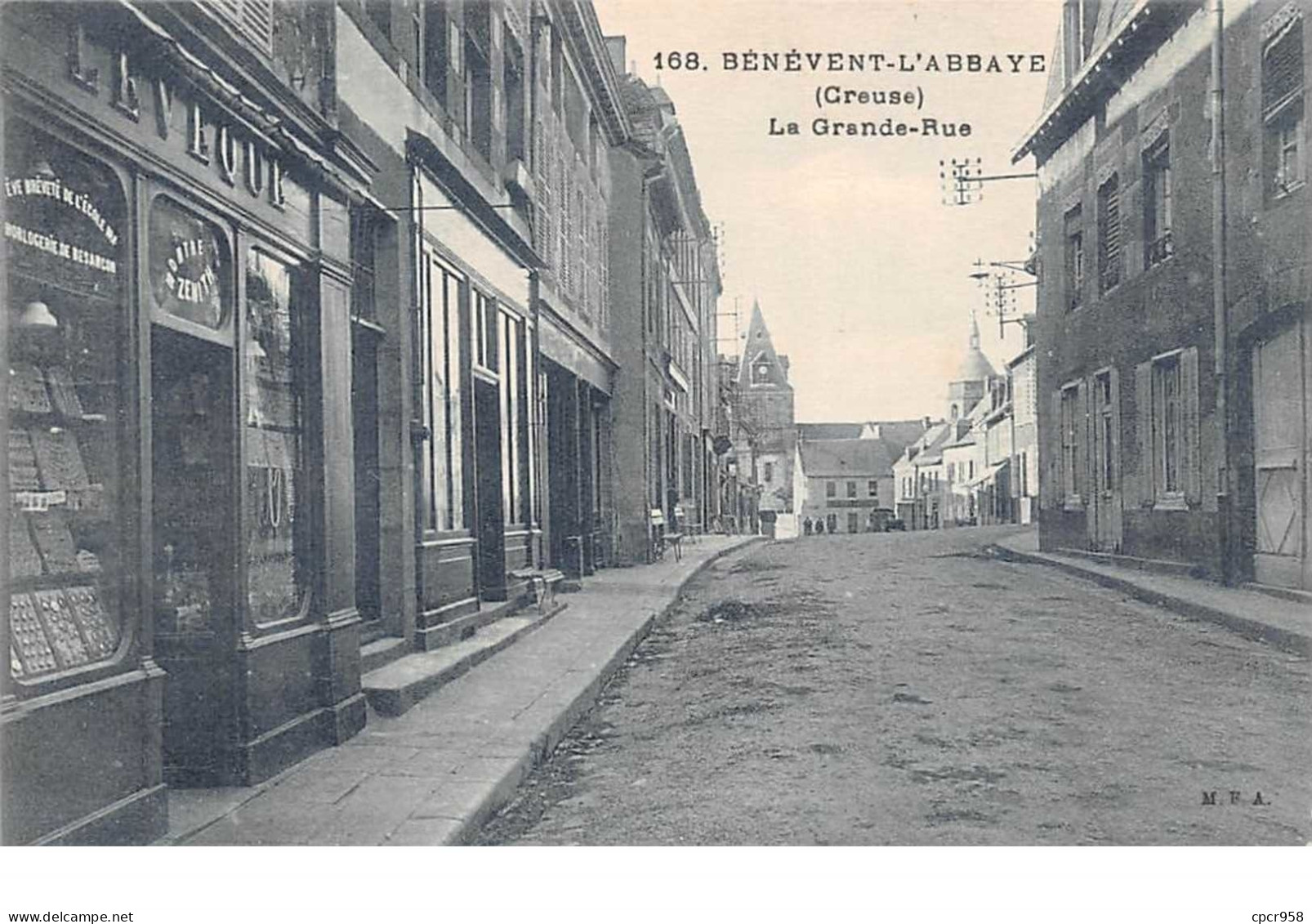 23.n°56871.benevent L'abbaye.la Grande Rue - Benevent L'Abbaye