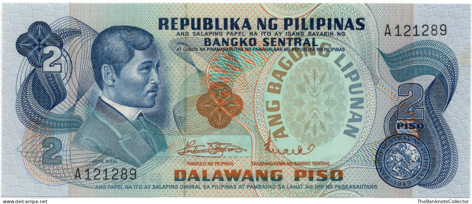 Philippines 2 Peso ND1978 P-159 UNC - Philippines