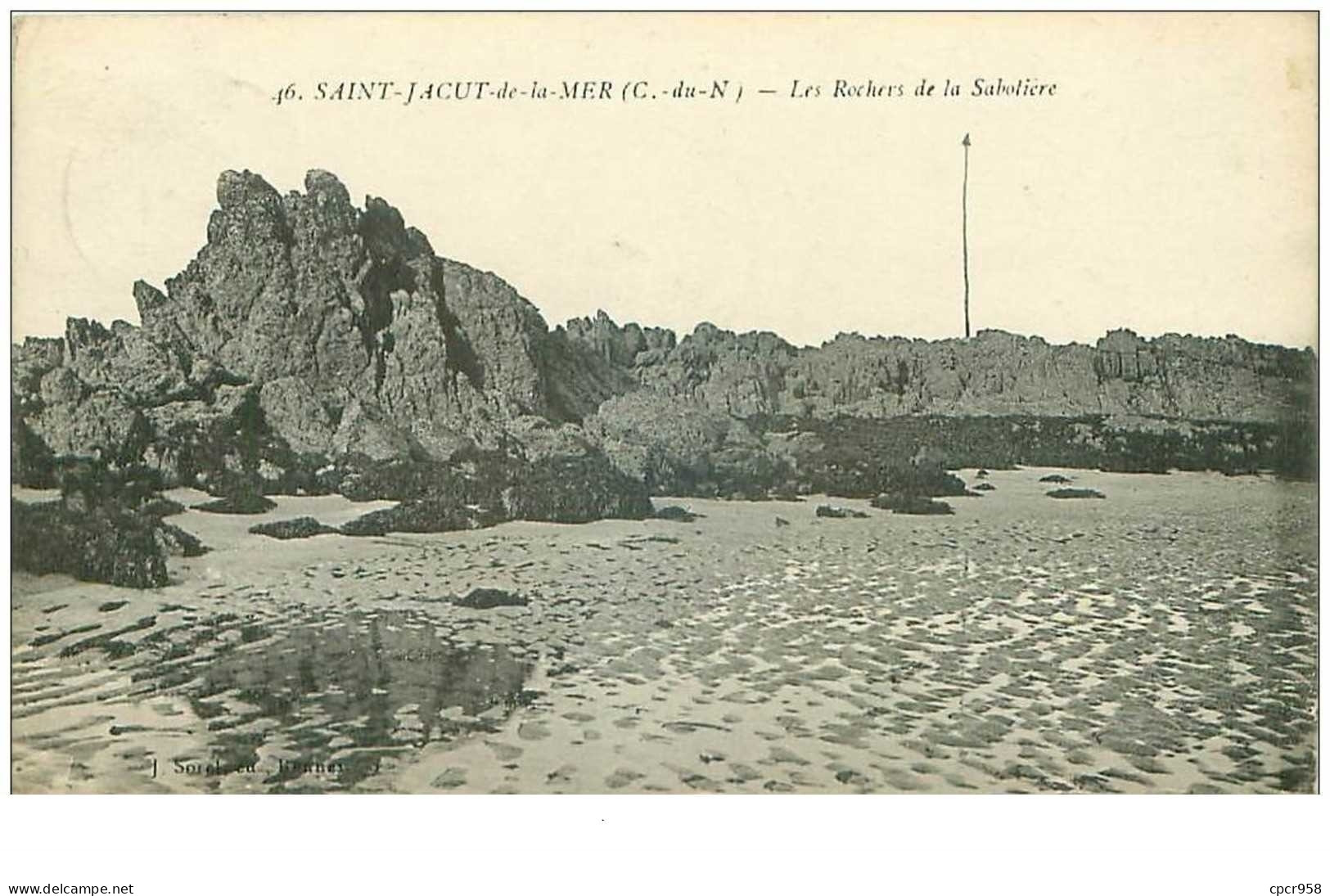 22 .n°38953 .st Jacut De La Mer .les Rochers De La Sabotiere - Saint-Jacut-de-la-Mer