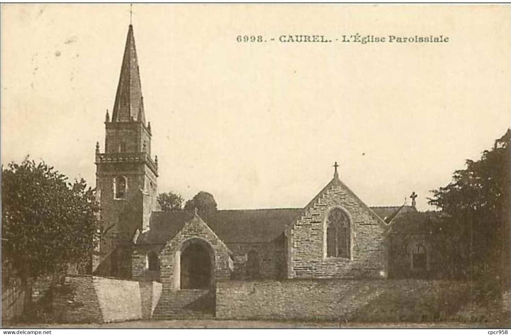 22.CAUREL.L'EGLISE PAROISSIALE - Caurel