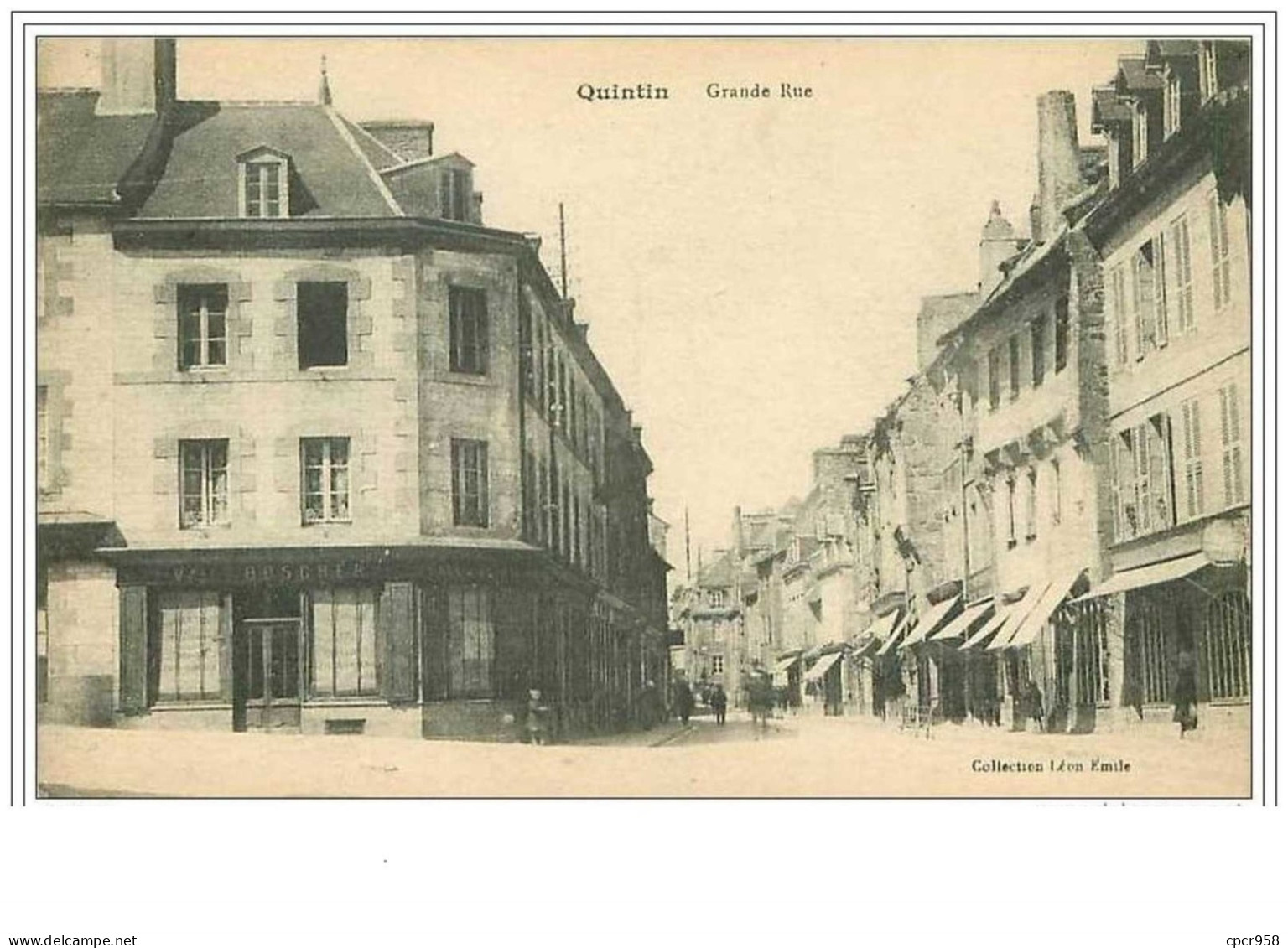 22.QUINTIN. GRANDE RUE - Quintin