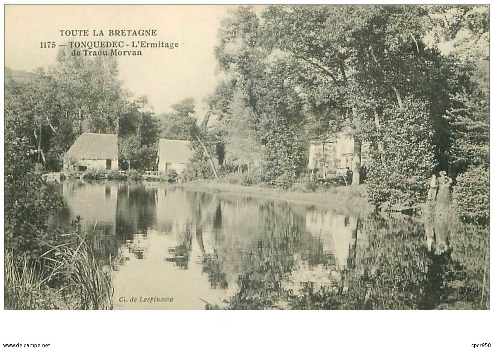 22.TONQUEDEC.n°15336.L'ERMITAGE DE TRAOU-MORVAN - Tonquédec