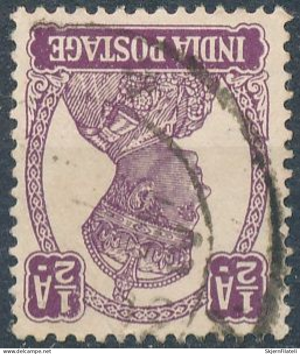 India SG 266w, Watermark Inverted - 1936-47 King George VI