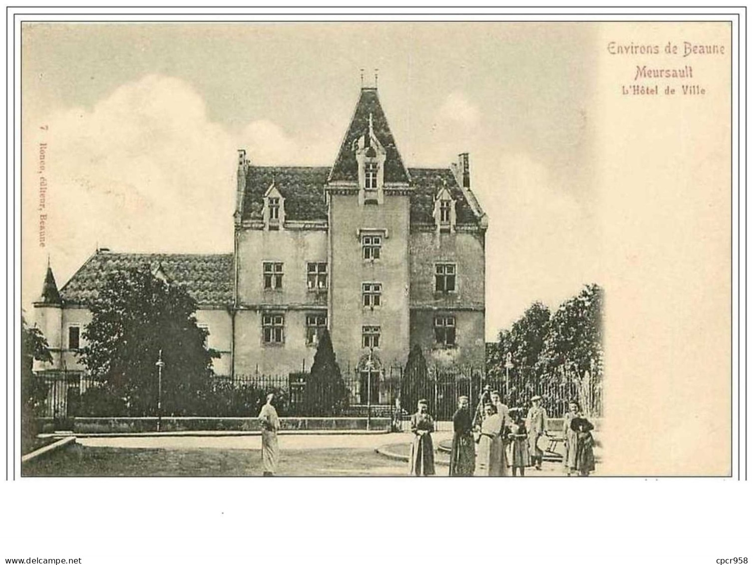 21.MEURSAULT.ENVIRONS DE BEAUNE.L'HOTEL DE VILLE - Meursault