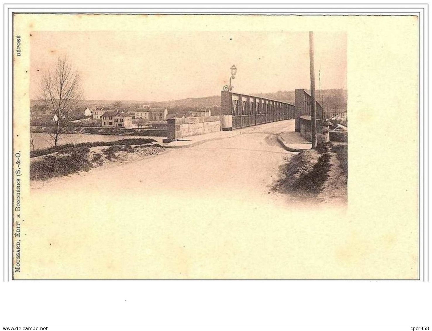 78.BONNIERES.AVANT 1900?. - Bonnieres Sur Seine