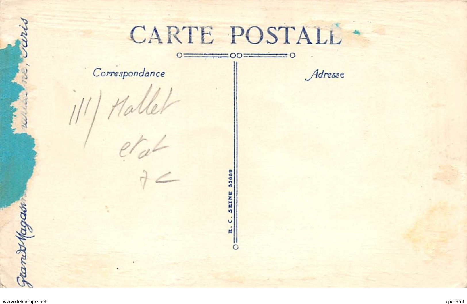 Illustrateur - N°65609 - B. Mallet - Fillettes Lisant Un Livre - Carte Vendue En L'état - Mallet, B.