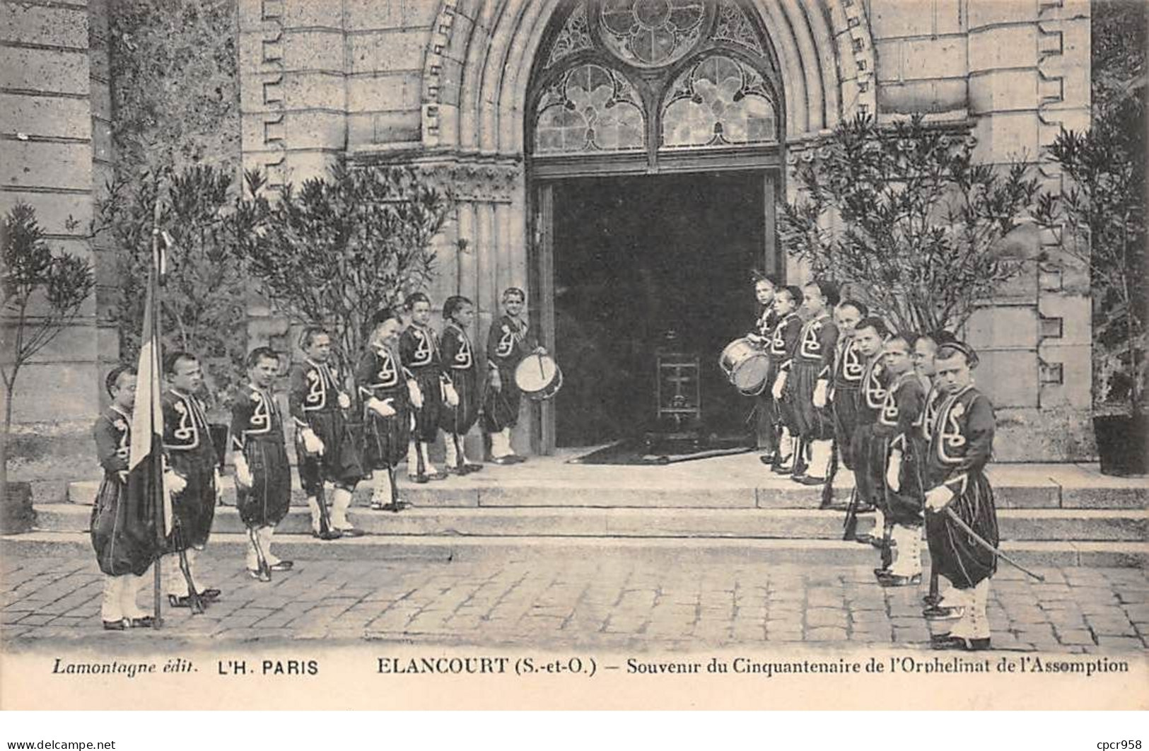 78 - N°74468 - ELANCOURT - Souvenir Du Cinquantenaire De L'Orphelinat De L'Assomption - Elancourt