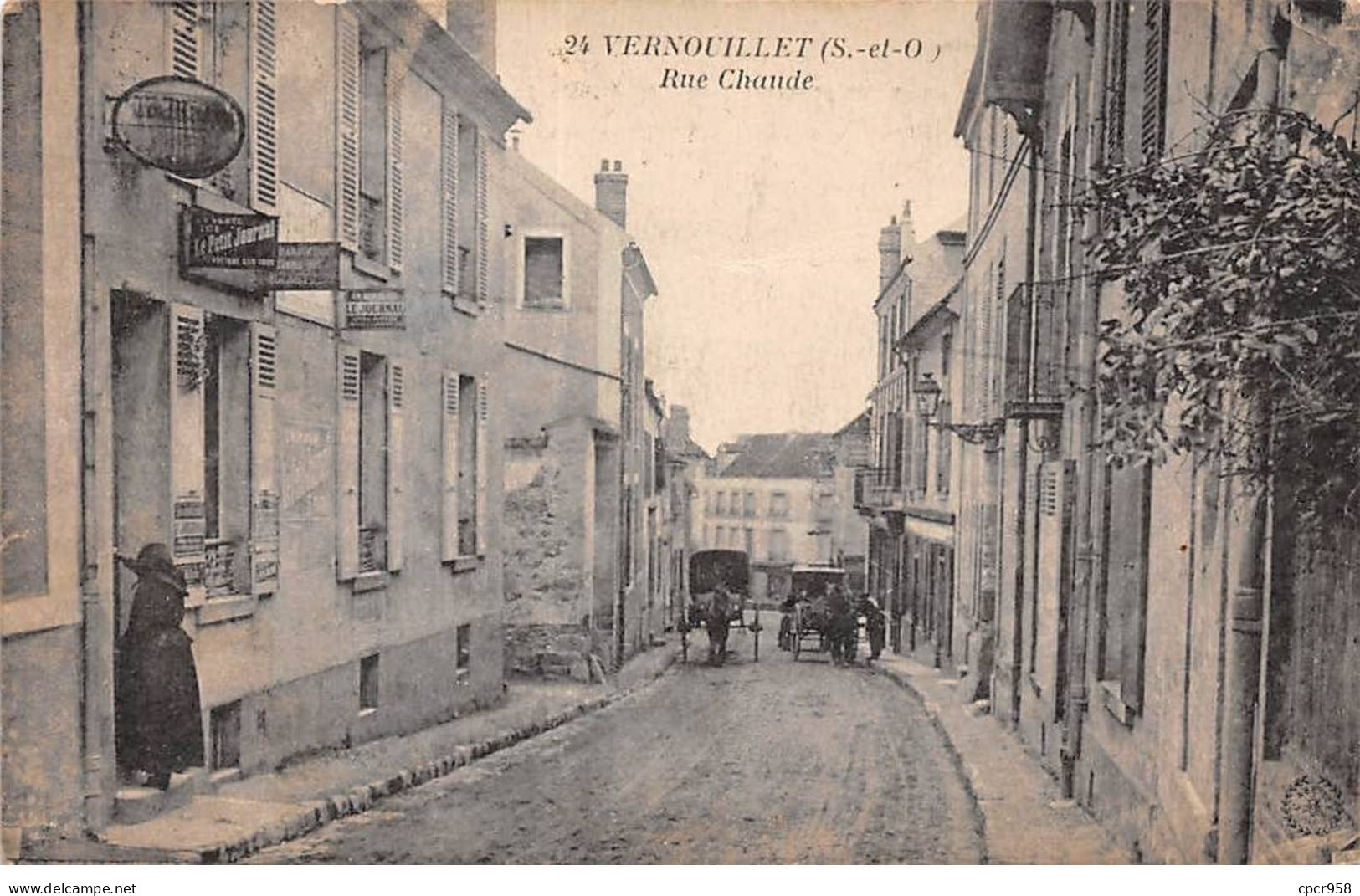 78 - VERNOUILLET - SAN35163 - Rue Chaude - Vernouillet