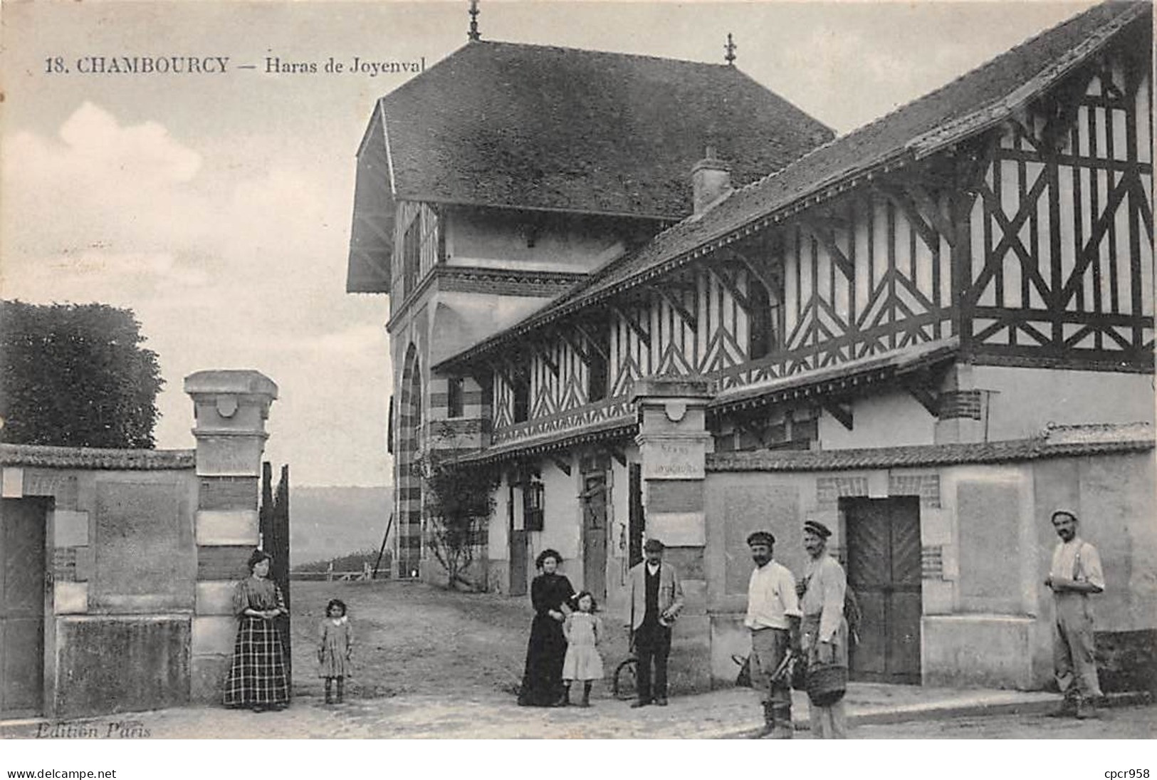 78 .n°108952 .  Chambourcy . Haras De Joyenval .vue D Ensemble . - Chambourcy