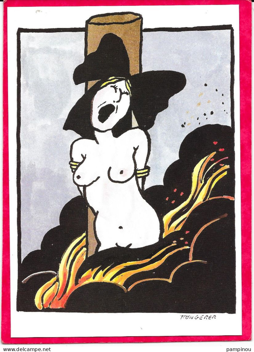 TOMI UNGERER - Alsacienne Au Bucher - S.O.S Alsace - Ungerer