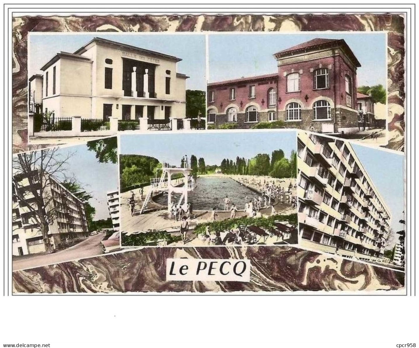 78.LE PECQ.SOUVENIR DU PECQ.CPSM - Le Pecq