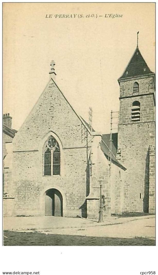 78.LE PERRAY.n°244.L'EGLISE - Le Perray En Yvelines