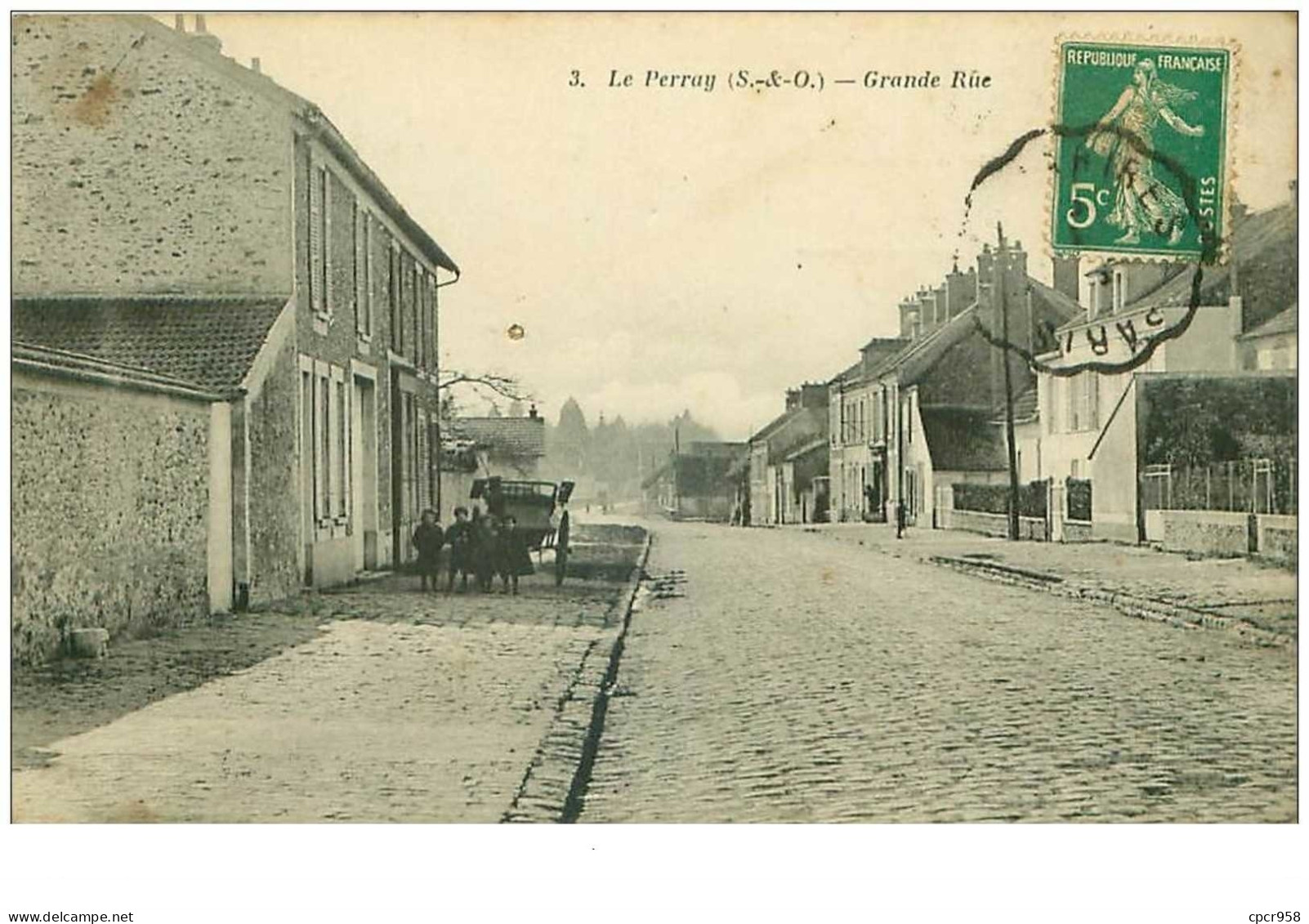 78.LE PERRAY.n°31045.GRANDE RUE - Le Perray En Yvelines