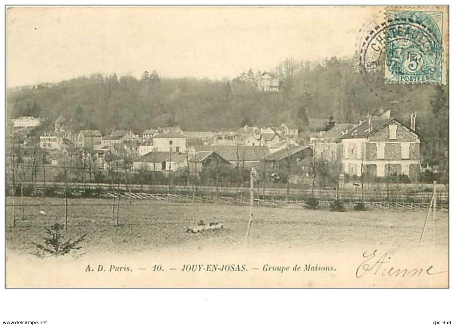 78.JOUY EN JOSAS.n°281.GROUPE DE MAISONS - Jouy En Josas