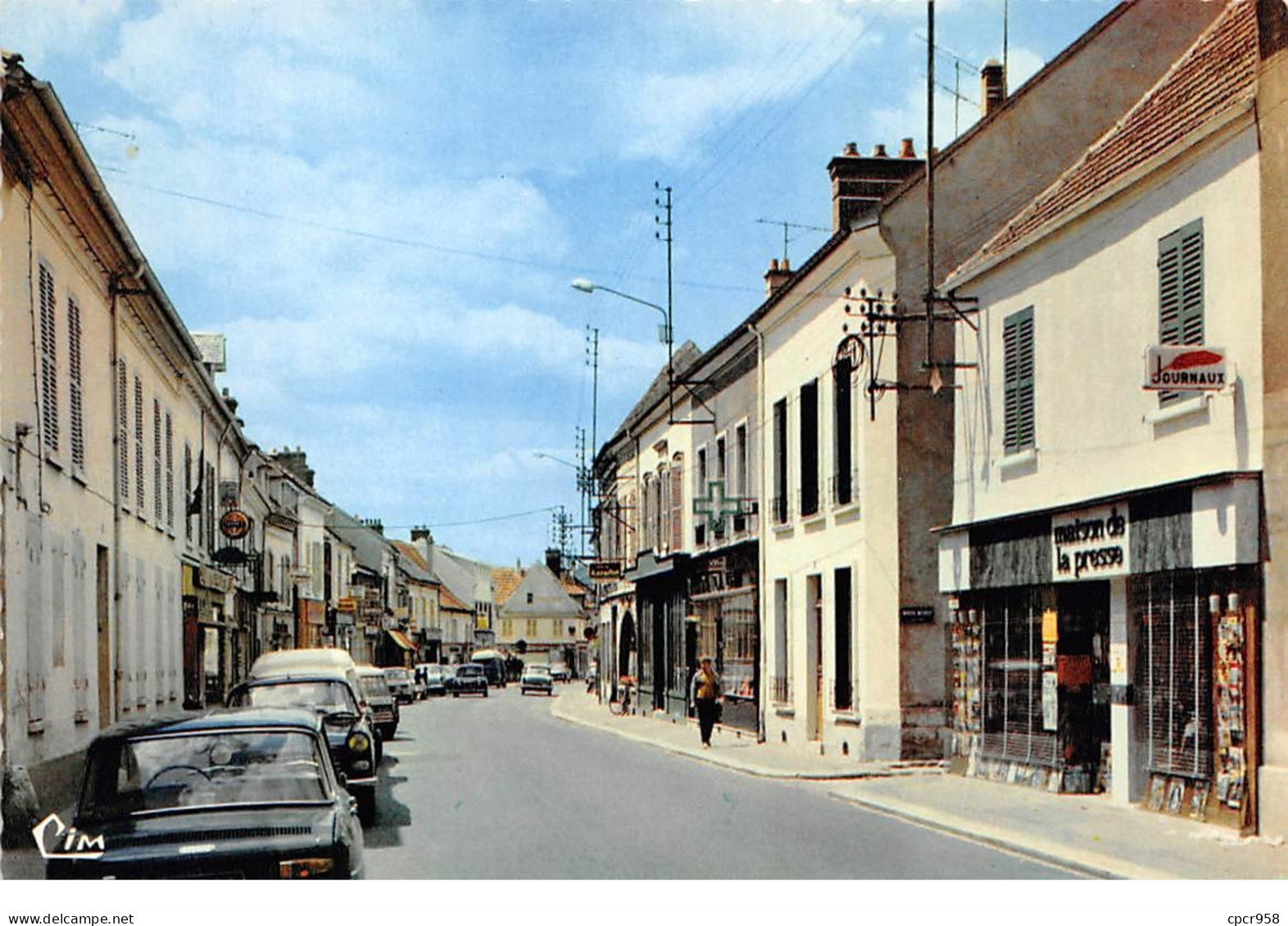 78 .n°204972.bonnières.rue Georges Herrewyn.cpsm - 15 X 10.5 Cm - Bonnieres Sur Seine