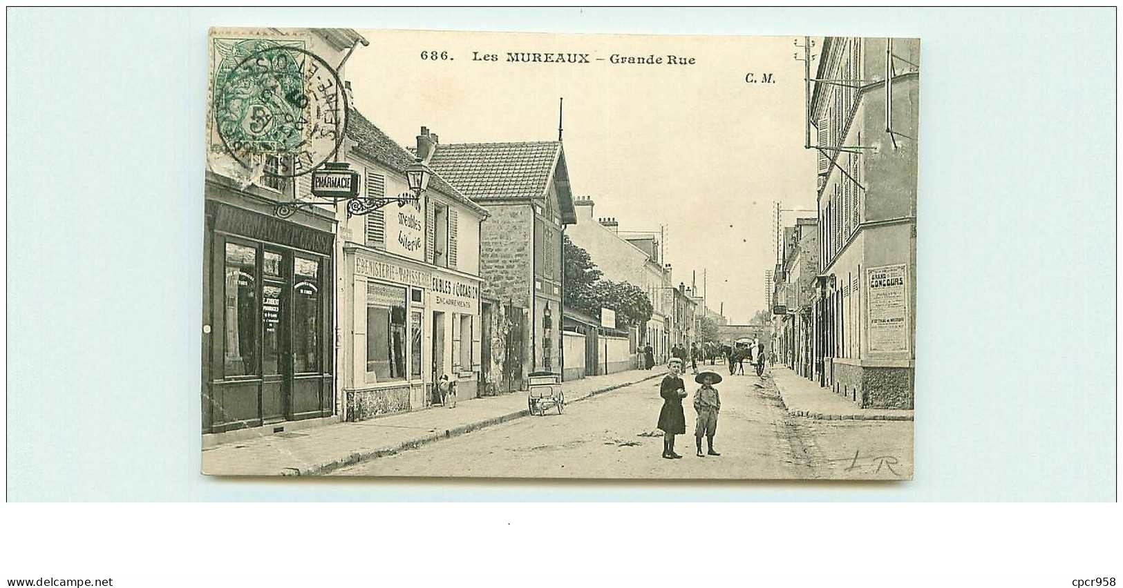 78. N°35920.les Mureaux. Grande Rue - Les Mureaux