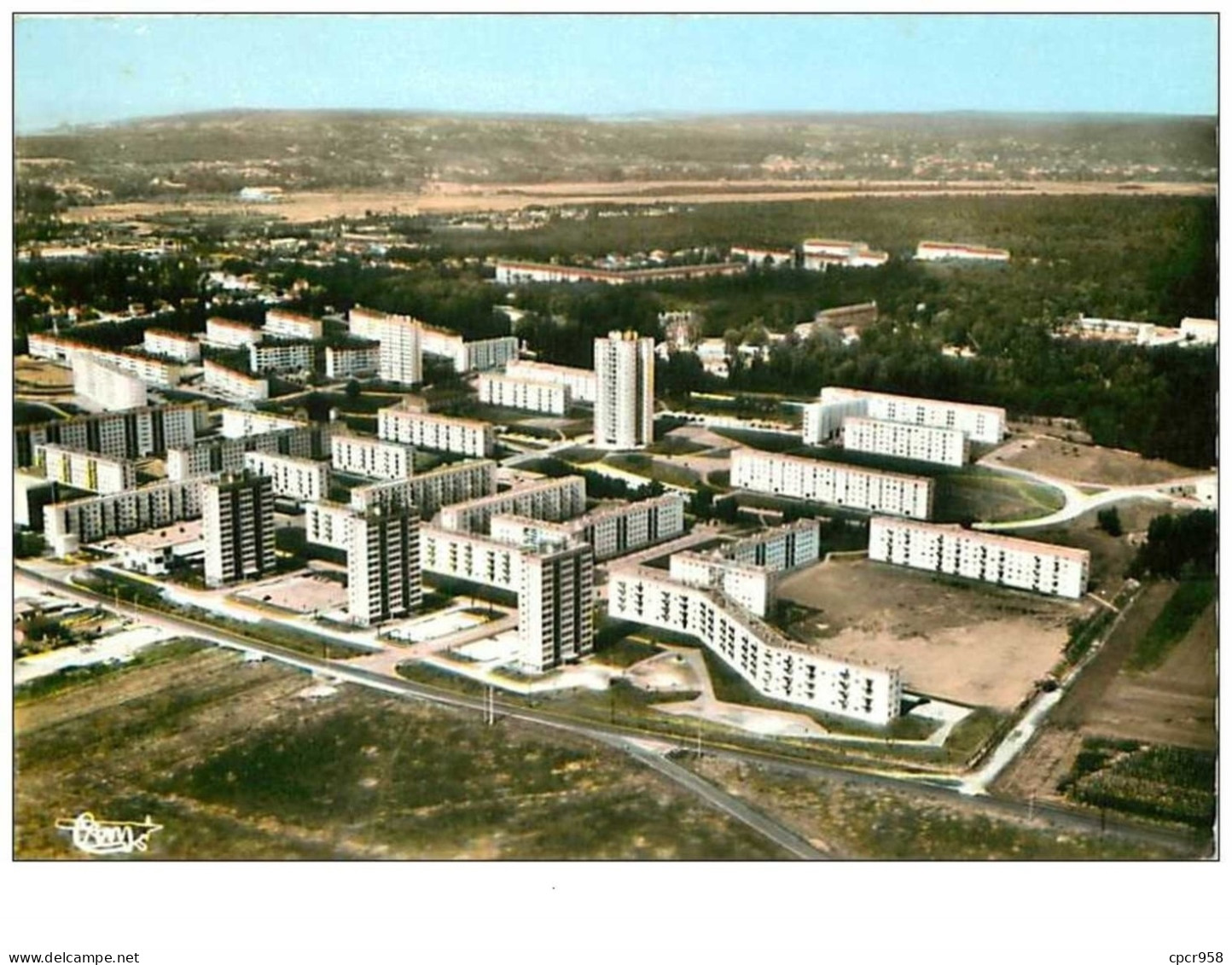 78.LES MUREAUX.LES NOUVEAUX MUREAUX.VUE AERIENNE.CPSM - Les Mureaux