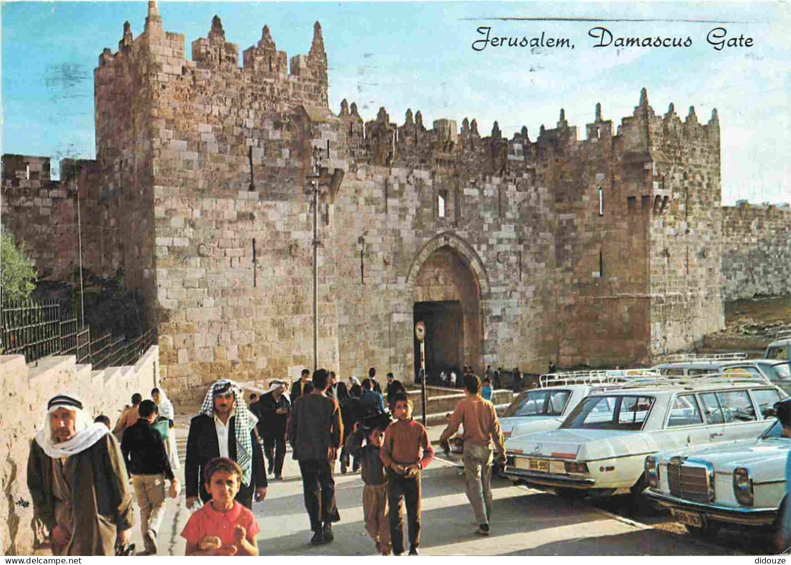 Automobiles - Jérusalem - Damascus Gate - Porte De Damas - CPM - Voir Scans Recto-Verso - Turismo