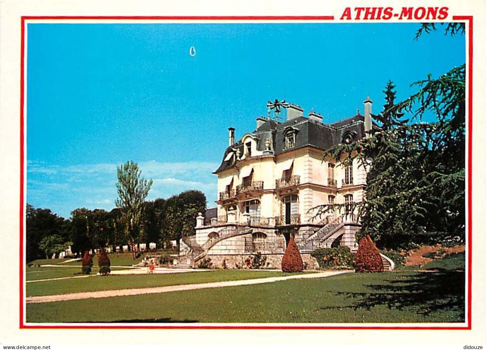 91 - Athis-Mons - L'hôtel De Ville Et Le Parc - CPM - Carte Neuve - Voir Scans Recto-Verso - Athis Mons