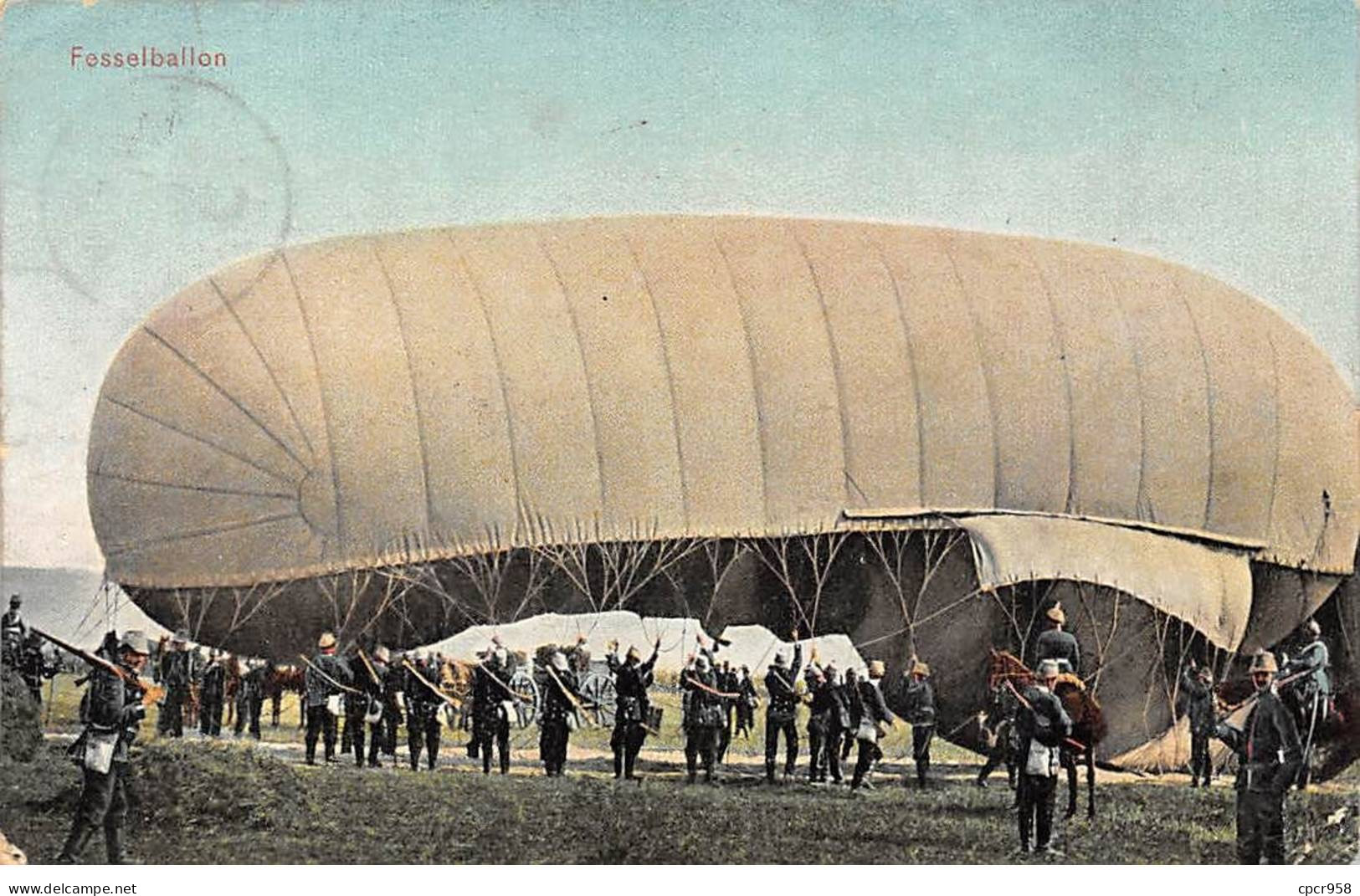 AVIATION - SAN63669 - Fesselballon - Allemagne - Zeppeline