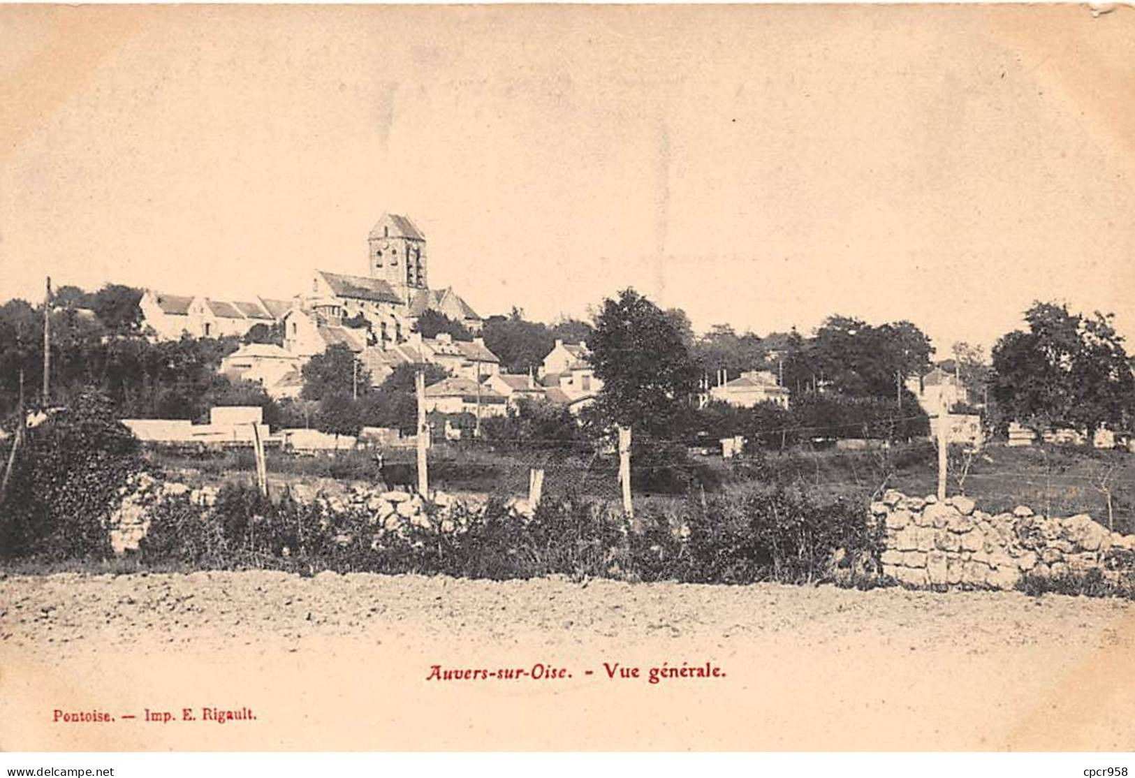 95 - AUVERS SUR OISE - SAN66454 - Vue Générale - Auvers Sur Oise