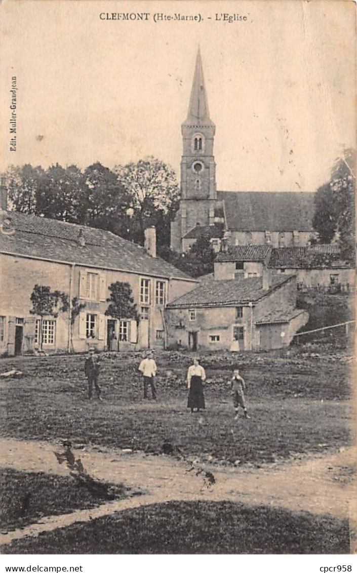 52 - SAN62874 - CLEFMONT - L'Eglise - Clefmont