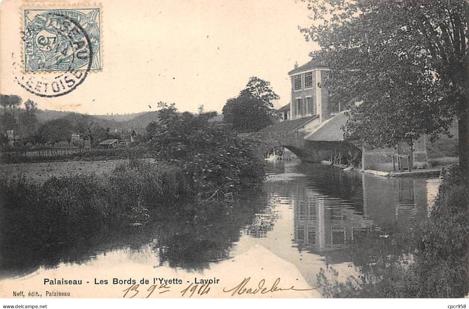 91 - PALAISEAU - SAN66328 - Les Bords De L'Yvette - Lavoir - En L'état - Palaiseau