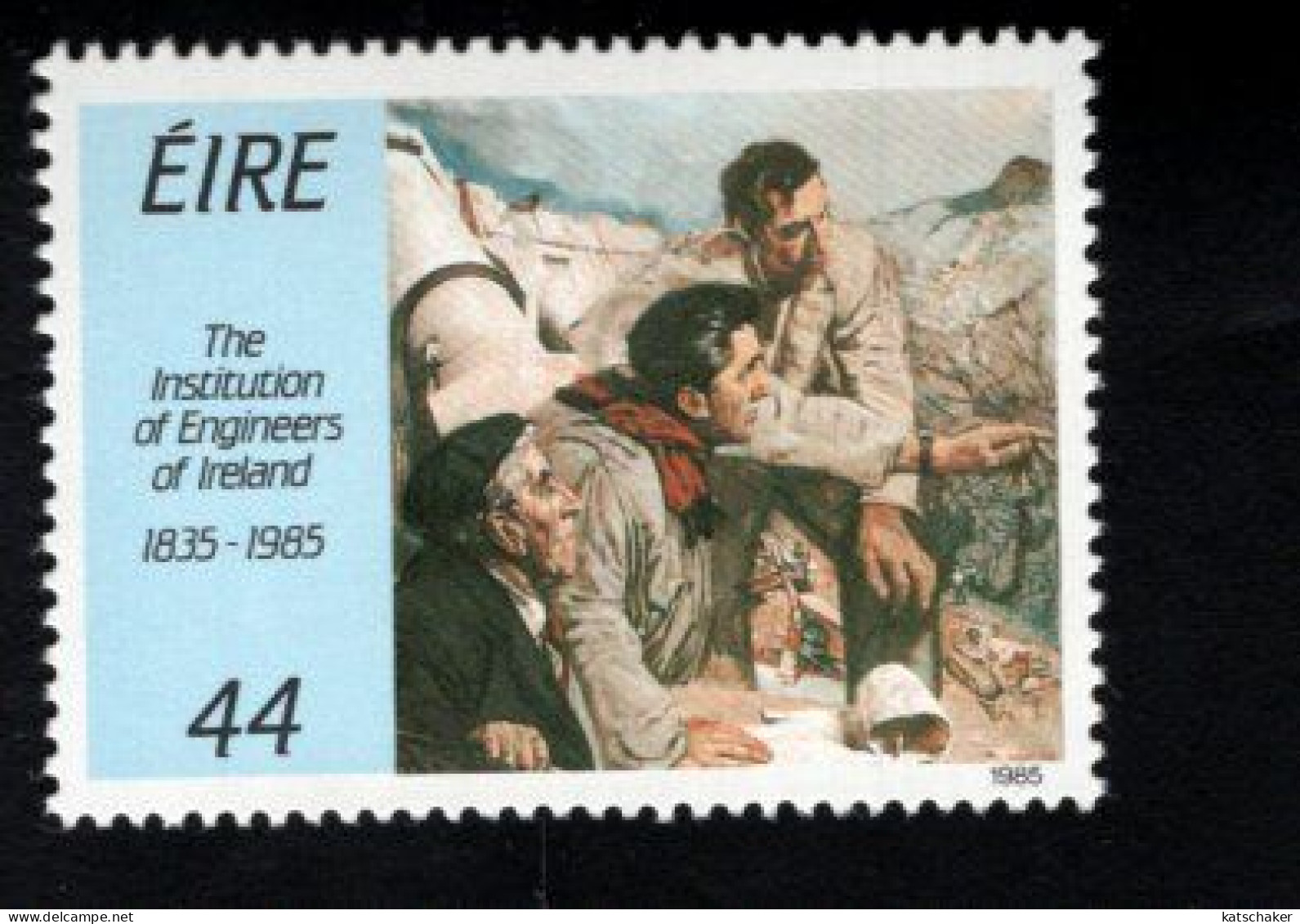 1998980588 1985  SCOTT 648 (XX) POSTFRIS  MINT NEVER HINGED - INSTITUTION OF ENGINEERS - 150TH ANNIV - Unused Stamps