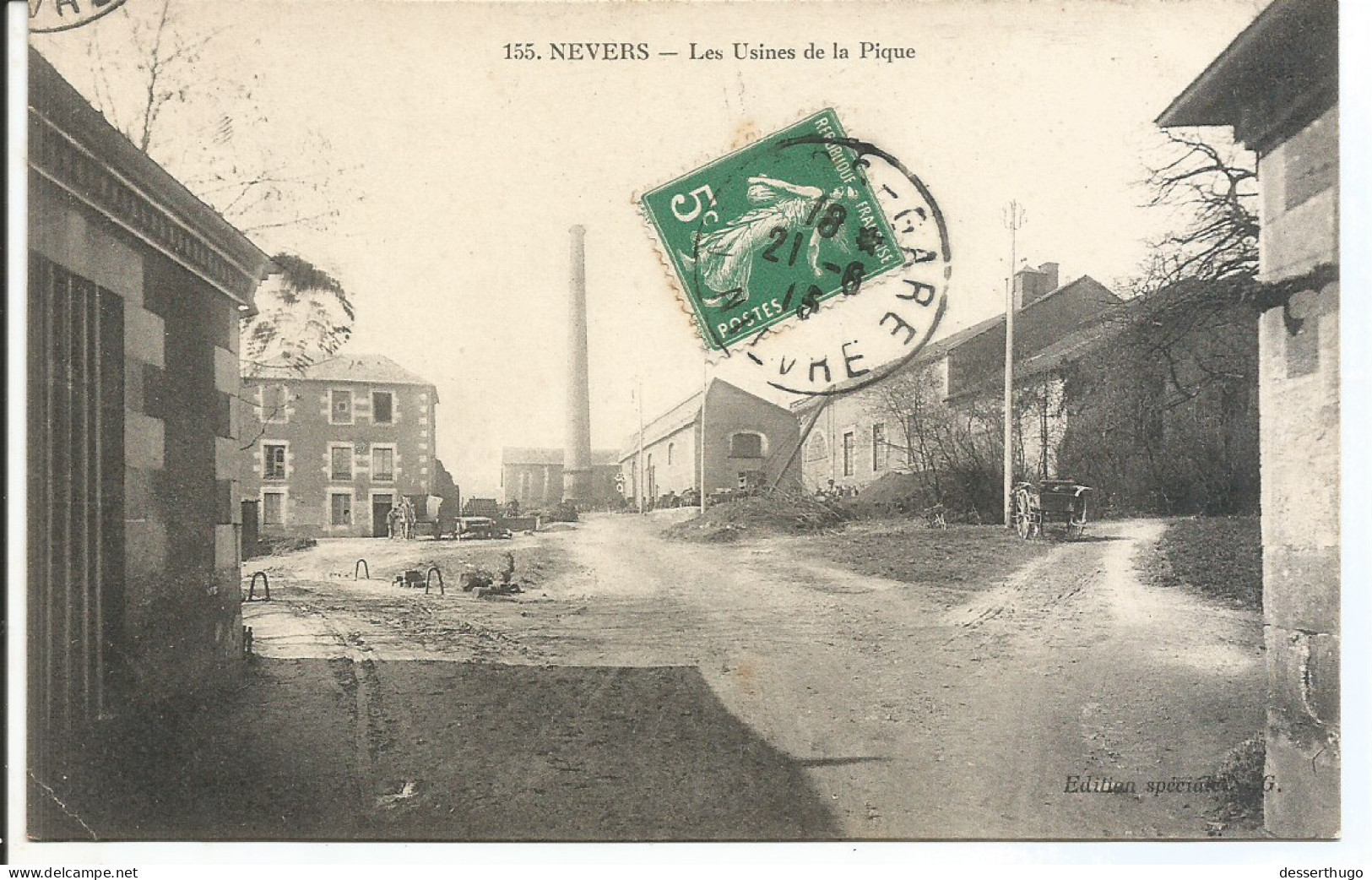 58-nevers-les Usines De La Pique - Moulin Engilbert