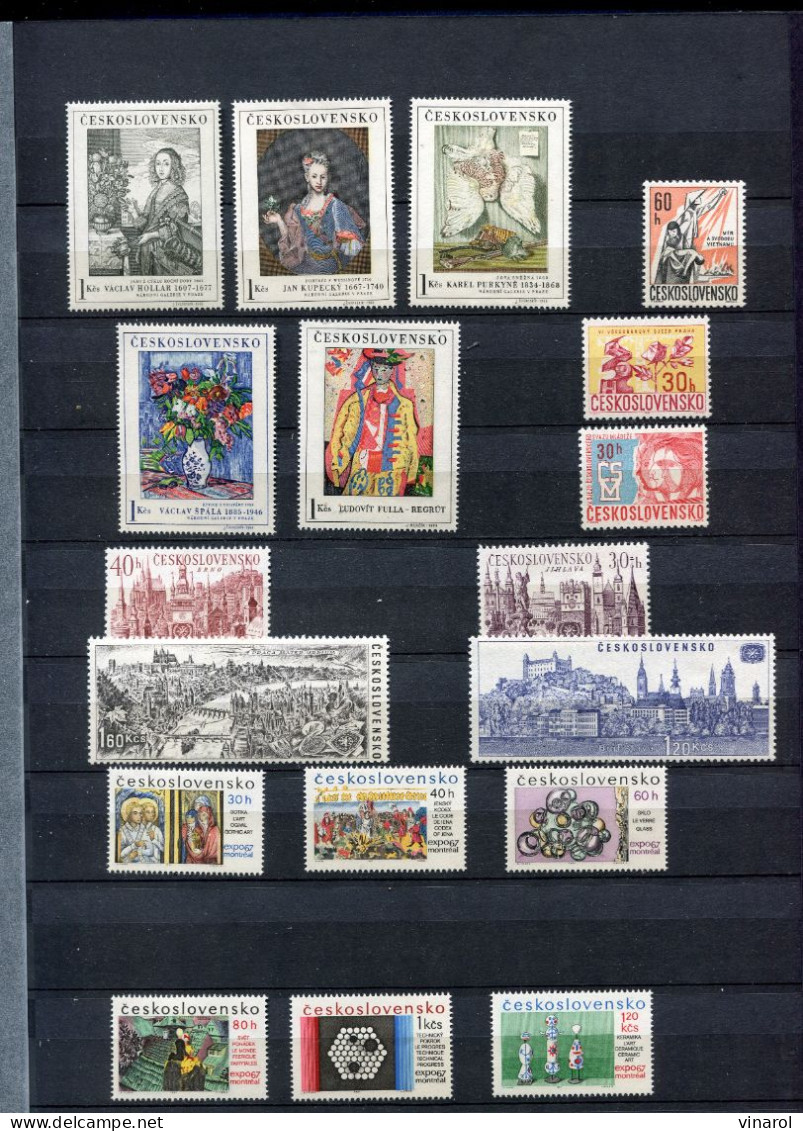Année 1966 - 1971  Timbres ** - Collections, Lots & Series