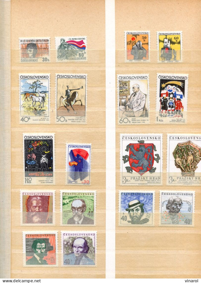 année 1966 - 1971  timbres **