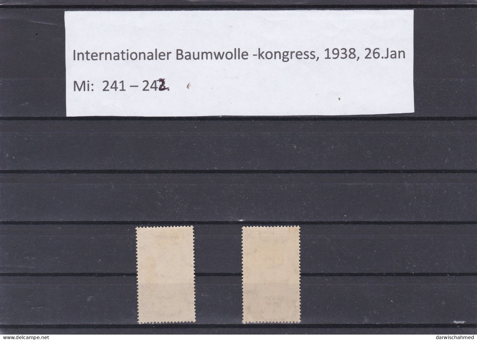 ÄGYPTEN - EGYPT - EGYPTIAN -.ÄGYPTOLOGIE -17, STATISTISCHE KONGRESS 1927 - AMENHOTEP M.V.L.H. - Neufs