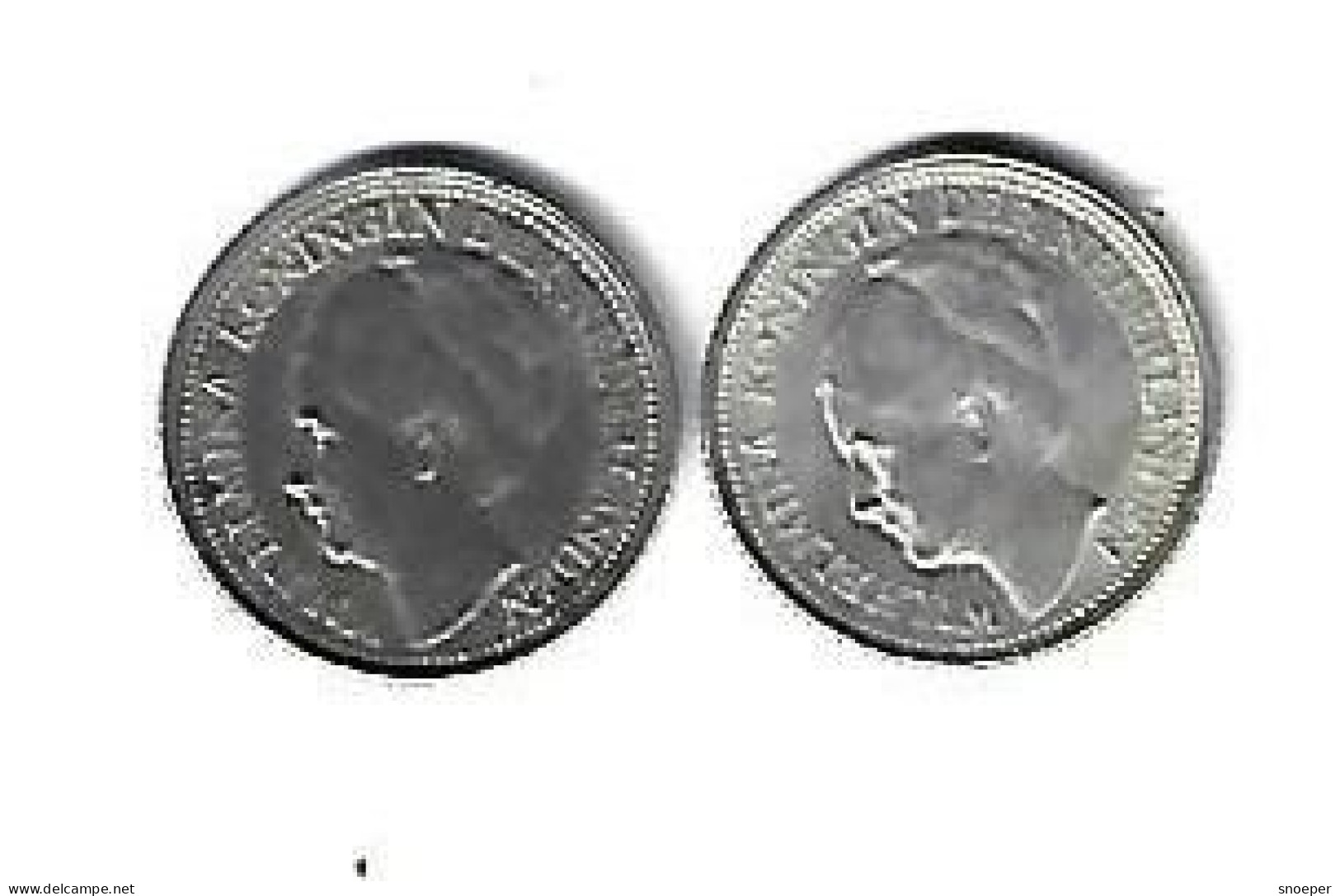 Netherlands 10 Cents 1939+1941    Now Lower Price !! - 10 Centavos