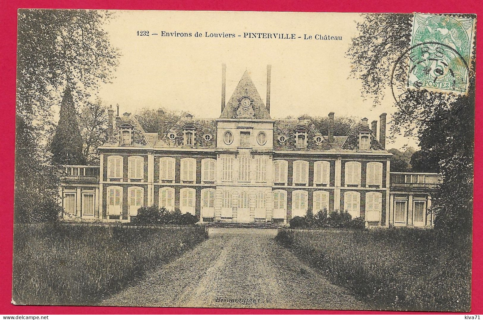 PINTERVILLE  " Le Château "   1906 - Pinterville